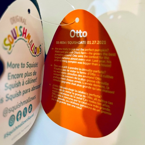 🖤 Otto Grim Reaper Squishmallow - Picture 2 of 3